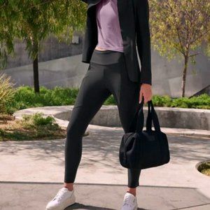 NEW NWOT Athleta Black Stellar City Tight Leggings 29.75'' inseam 12 Tall Large